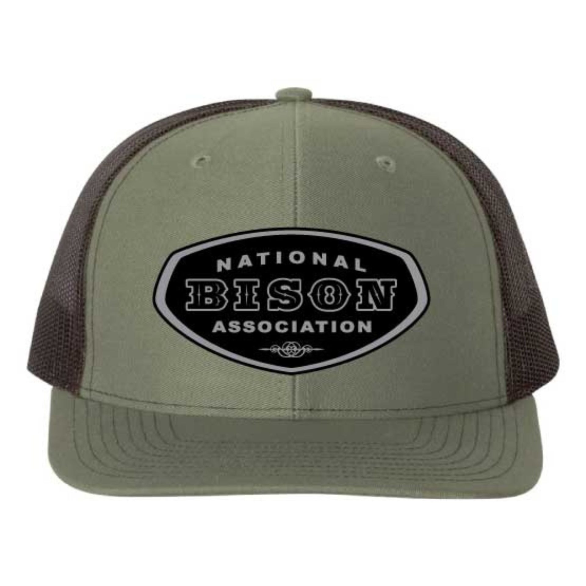 National Bison Association Leather/ Loden Hat